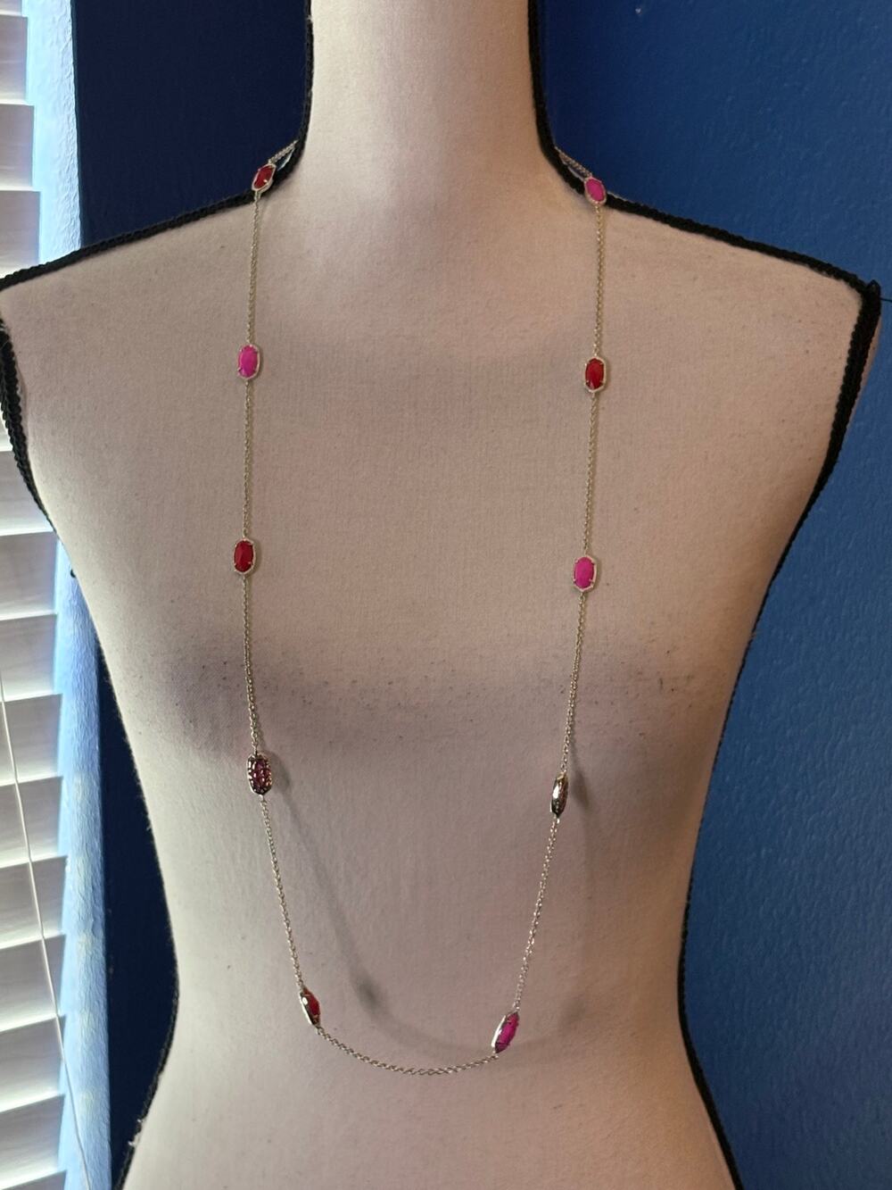 Kendra Scott Kellie Long Station Necklace • EUC